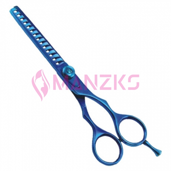 Blue Coated Thinning Scissor