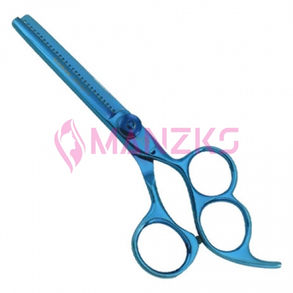 Blue Coated Thinning Scissor