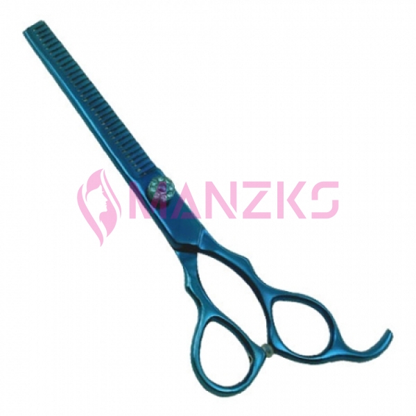 Blue Coated Thinning Scissor